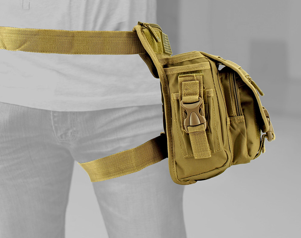 Tactical Hip Bag - Desert Tan - Image 2