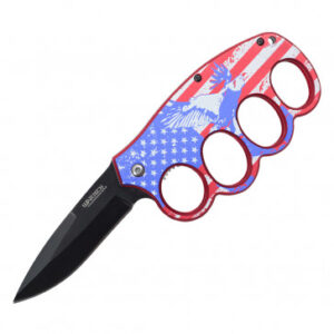 Assisted open Eagle American flag handle