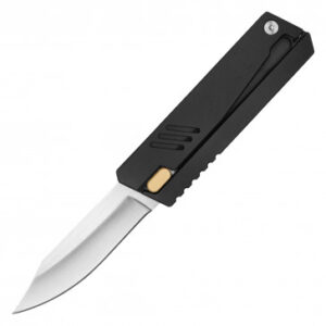 Black Handle Gravity Pocket Knife