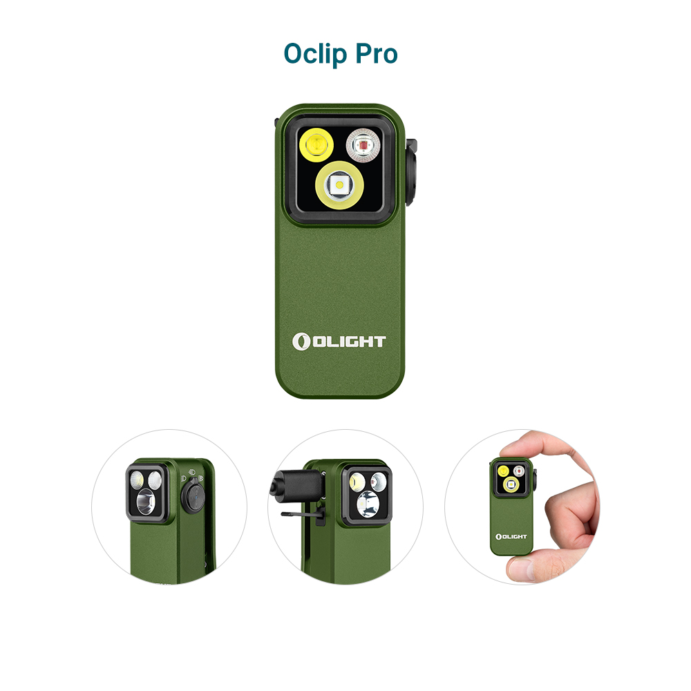 Oclip Pro Multifunctional EDC Clip Flashlight (Copy)