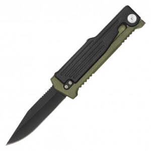 Black & OD Green Aircraft Aluminum Gravity Knife