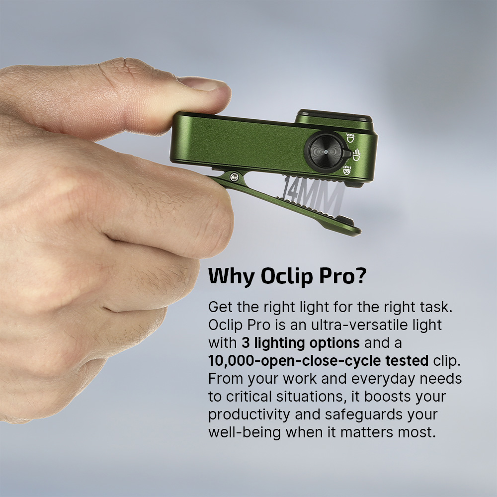 Oclip Pro Multifunctional EDC Clip Flashlight (Copy) - Image 2